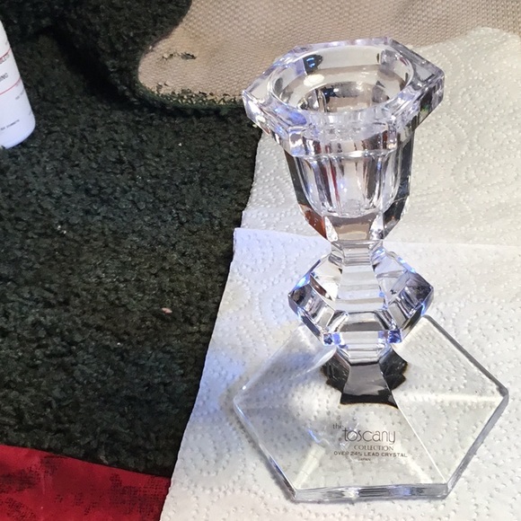 TOSCANY 6 INCH CANDLE STICK HOLDER - Picture 3 of 3